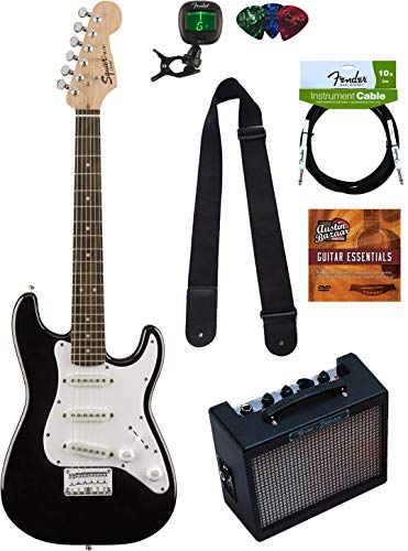 Pack de Guitarra Eléctrica Squier by Fender Mini Strat